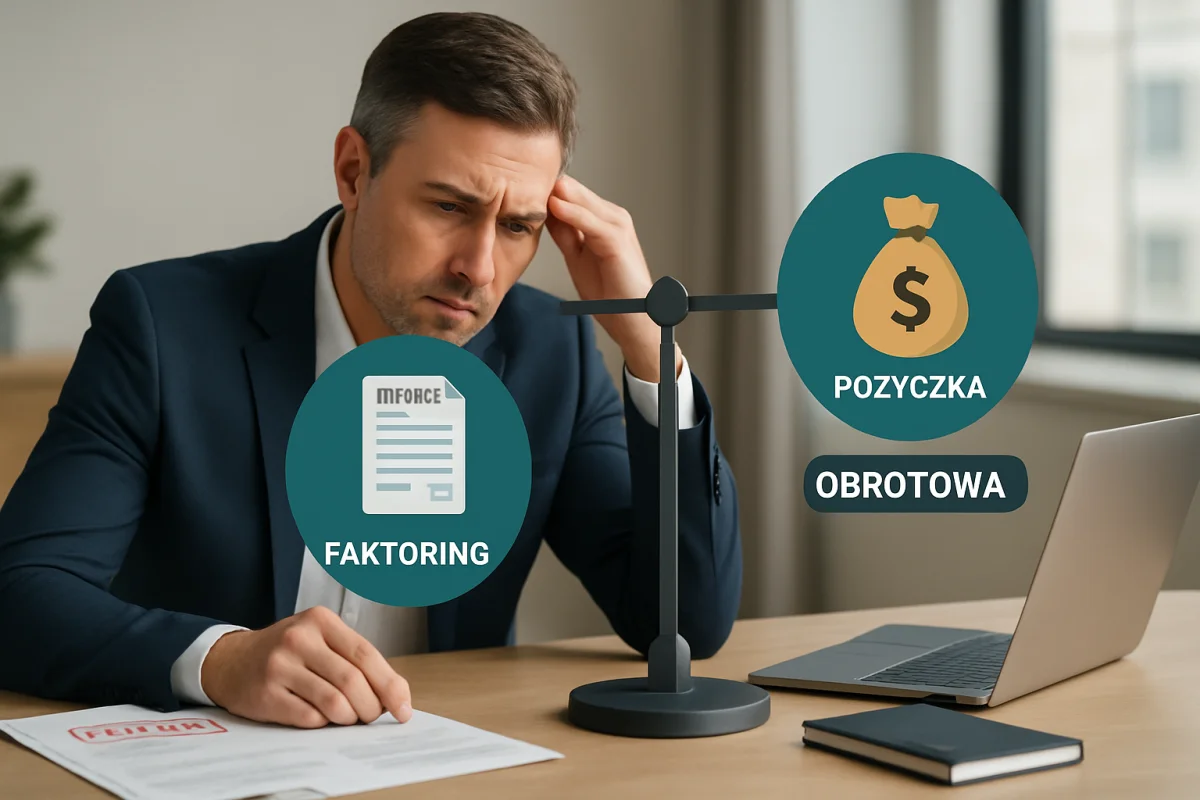 Faktoring czy pożyczka obrotowa: co wybrać, gdy kontrahenci płacą z opóźnieniem?