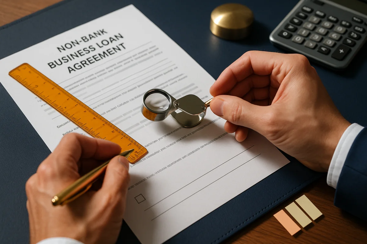 Checklist: co sprawdzić przed podpisaniem umowy pożyczki dla firmy poza bankiem