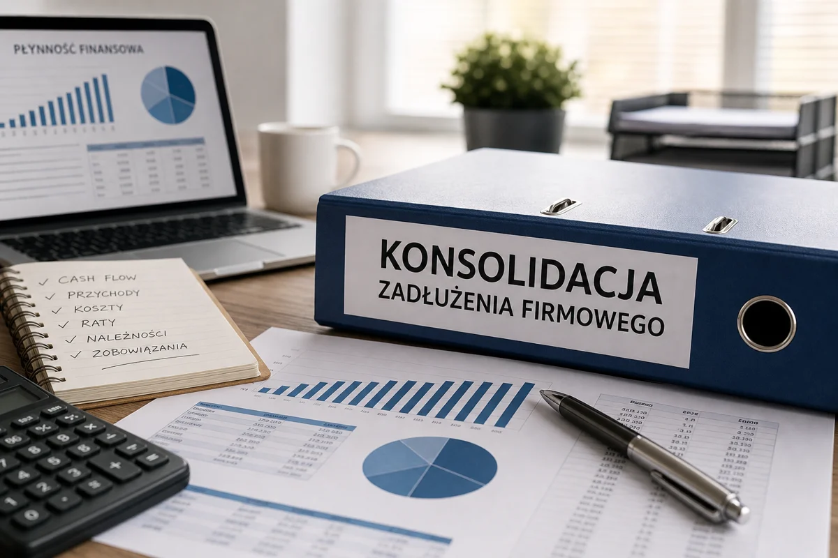 Kiedy konsolidacja zadłużenia firmowego ma sens, a kiedy tylko odsuwa problem